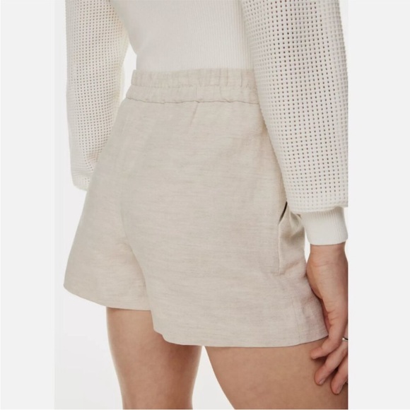 Wilfred Fable Linen Mini Short Pleated Size 6 - Picture 3 of 6